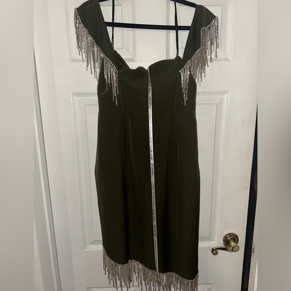 NEW! Lavish Alice green - Bardot corset beaded fringe - Picture 4 of 4